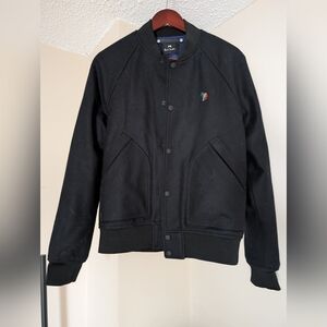 PS Paul Smith Logo Varsity Bomber Jacket